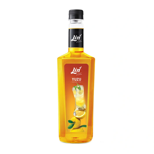 Lin Syrup Yuzu Orange Scent Syrup For Mixing Drinks (size .)