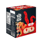 Muek GEE Mong Konjac Snack Mala Hot & Spicy, 340g, dry grocery snack with spicy, savory flavor from MUEK GEE MONG brand.