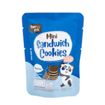 Tiny Bite Mini Sandwich Cookies from TINY BITE, small snack confectionery with creamy filling and classic cookie layers.