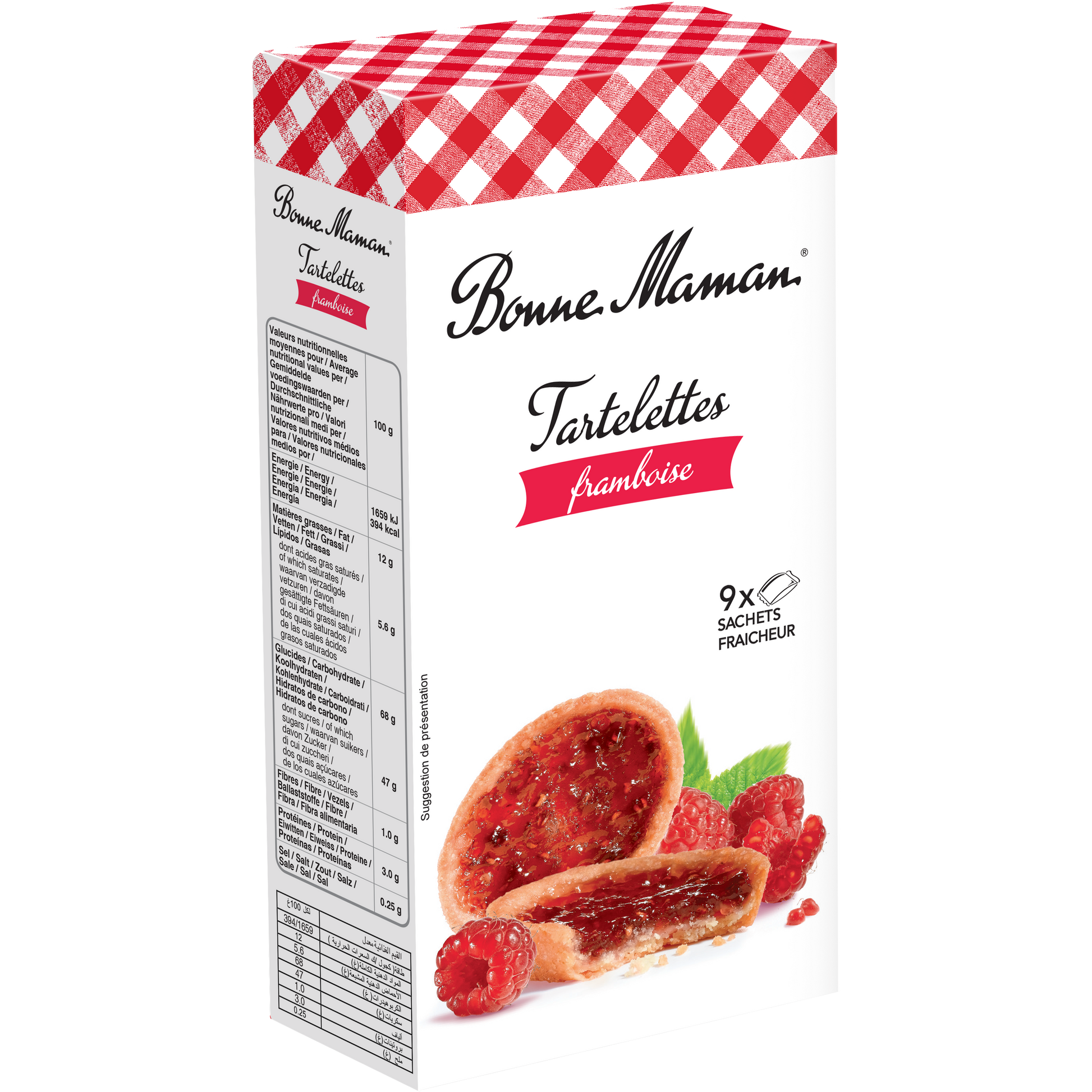 Bonne Maman Raspberry Tartlets