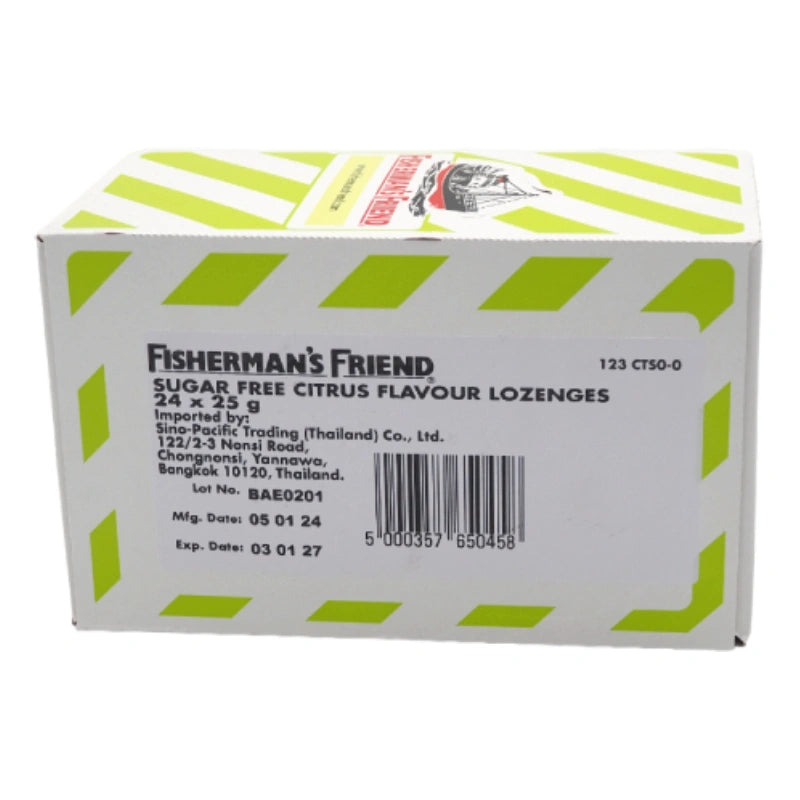 Fishermans Friend Sugar Free Citrus