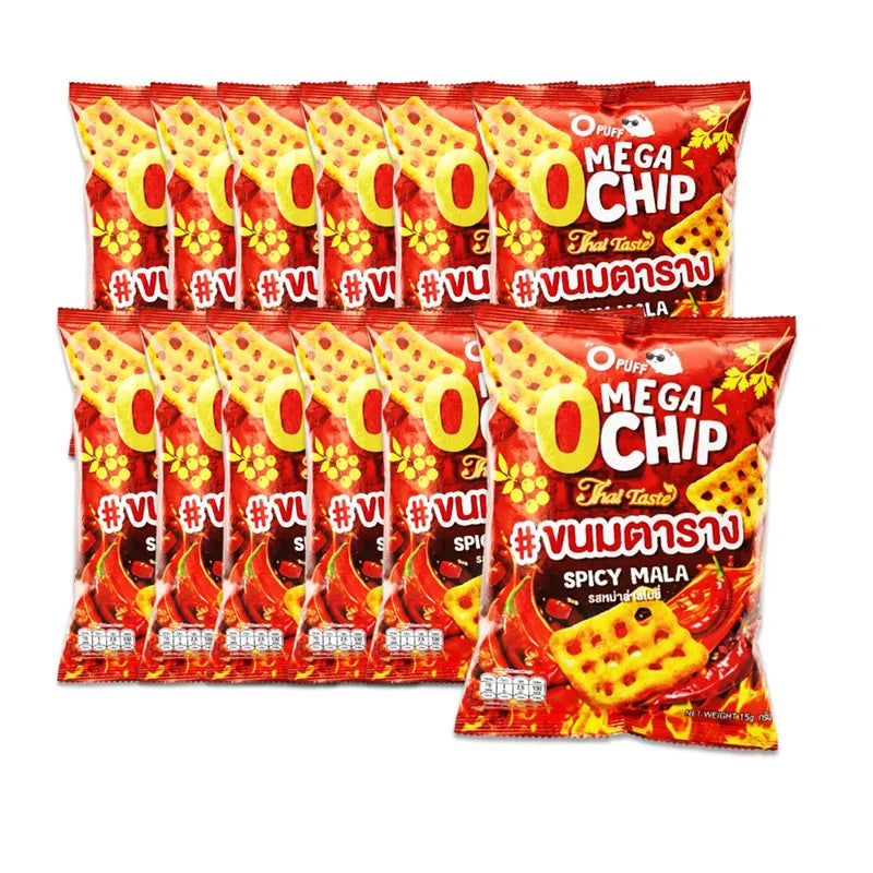 GRINNY MEGA O CHIP SPICY MALA FLAVOUR 15g
