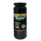 Canned FRAGATA Pitted Black Olives in 330g can, showing black olives without pits on the label.