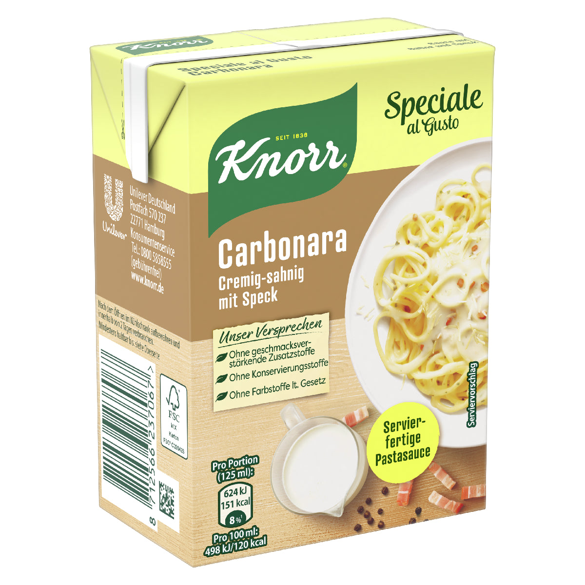 Knorr Special El Gusto Carbonara