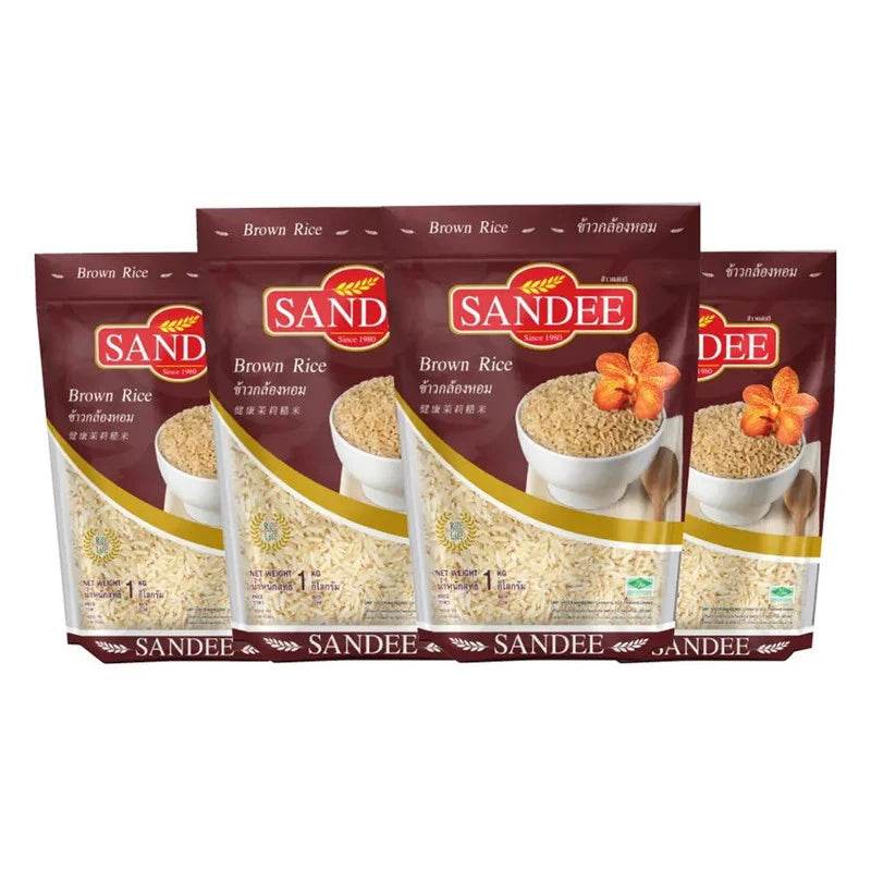 Sandee Brown Rice 100 1kg x4