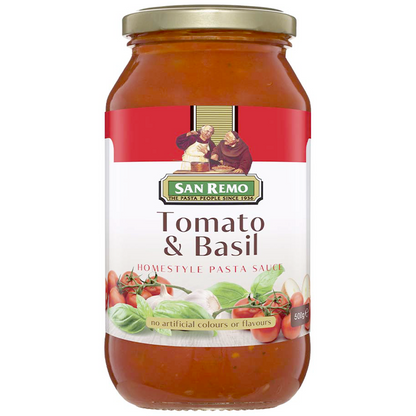San Remo Tomato Basil Pasta Sauce