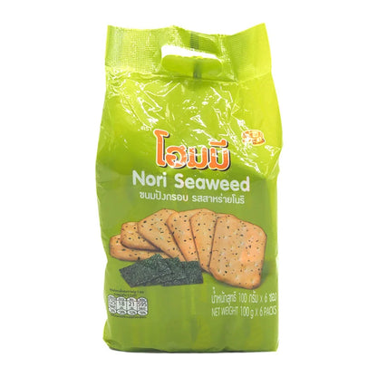 Homey Cracker Nori Seaweed 100g x6