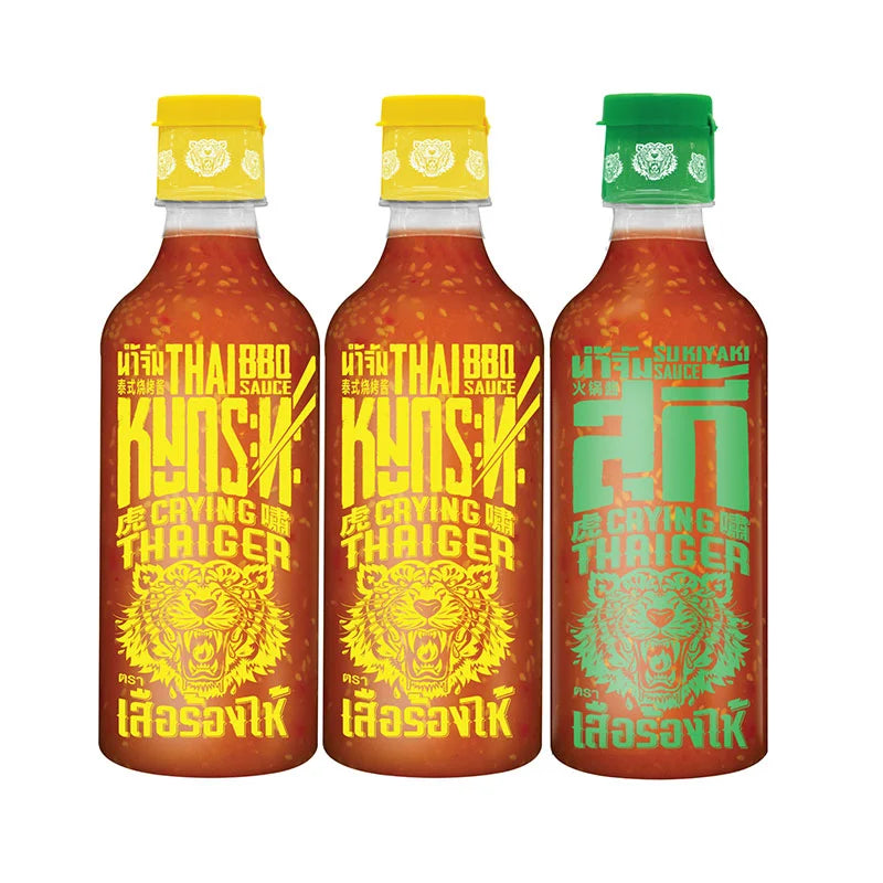 Crying Thaiger BBQ Sauce + Suki +1 490g x2