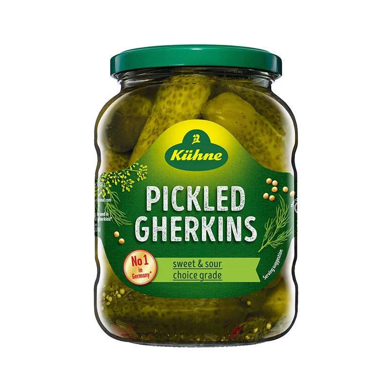 Kuhne Pickled Gherkins 670g