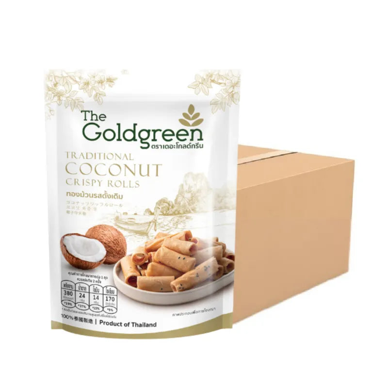 THE GOLDGREEN [whole Box 40] - Original Flavor Gold Rolls