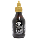 Bottle of Suree Hoisin Sauce, a grocery condiment with a dark, glossy appearance and a label featuring the Suree brand name.
