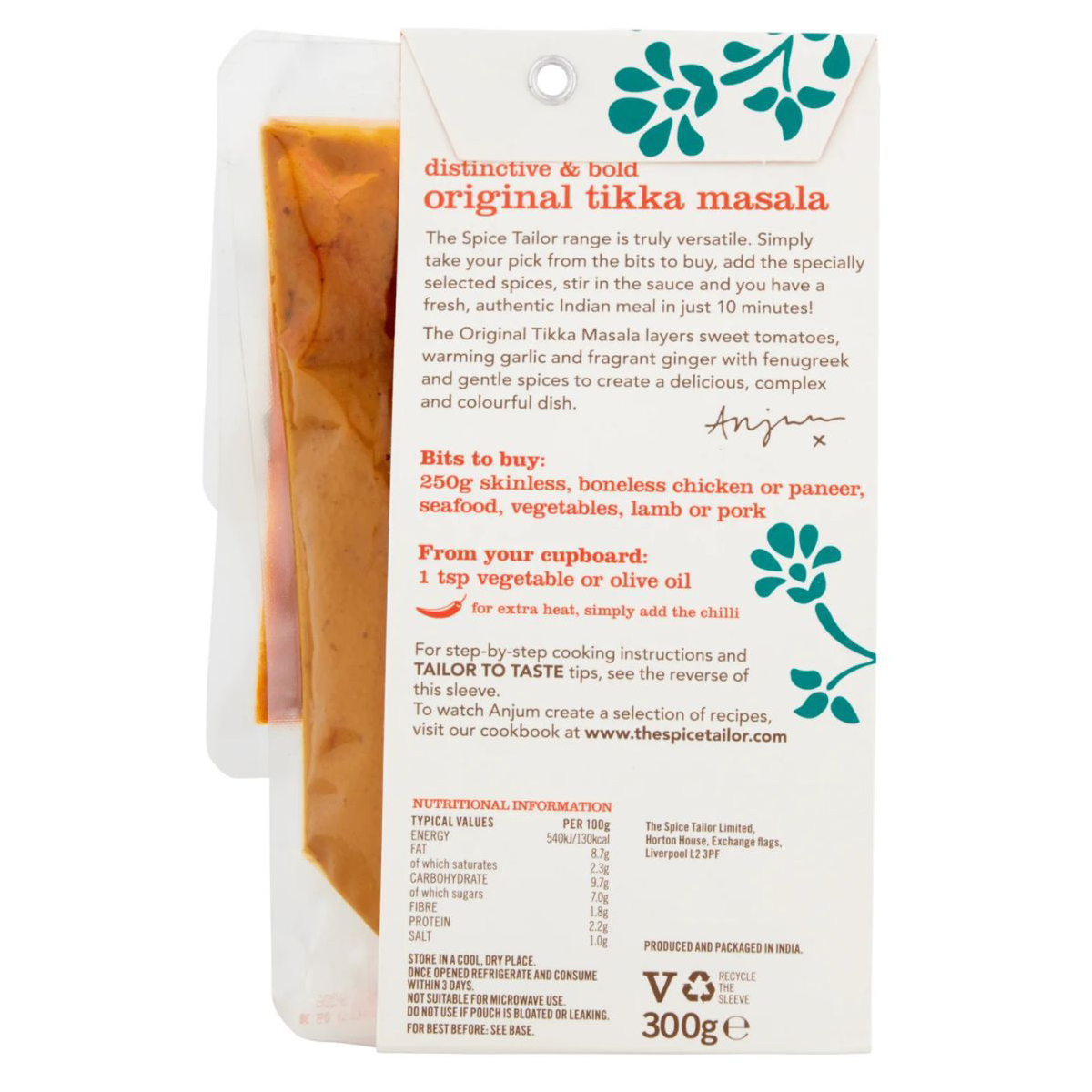The Spice Tailor Original Tikka Masala