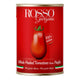 Canned ROSSO Whole Peeled Tomatoes in 400g can, showing bright red peeled tomatoes inside the can.