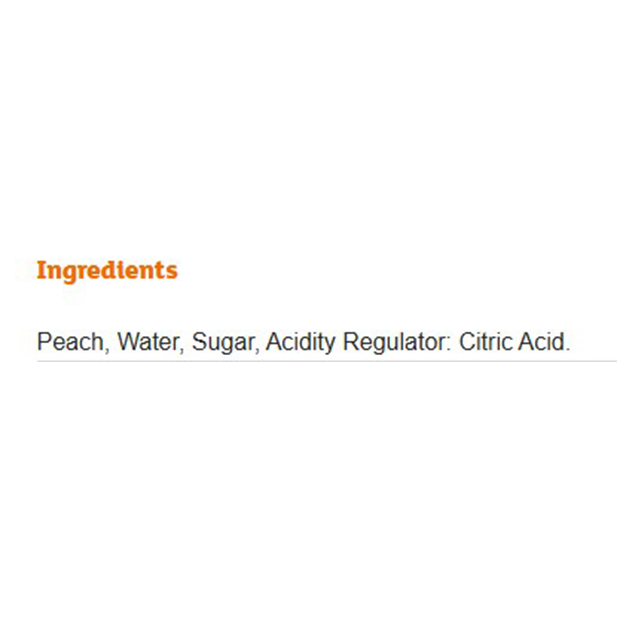 Sainsbury's Peach Halves In Syrup