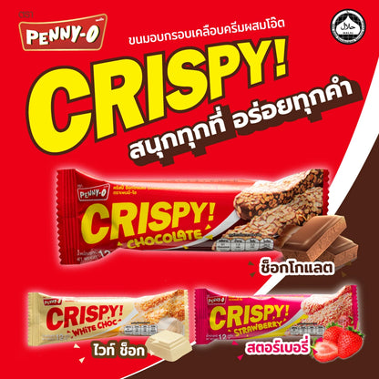 Pennyo Crispy Snacks Coated With Oat Chocolatecream White