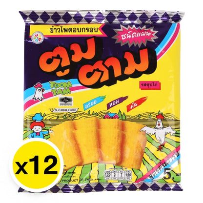 Toomtam Corn Snack Chicken Soup 23g x12