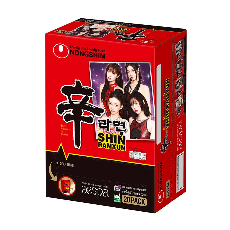 Nongshim Shin Ramyun Noodle Soup 120g x20