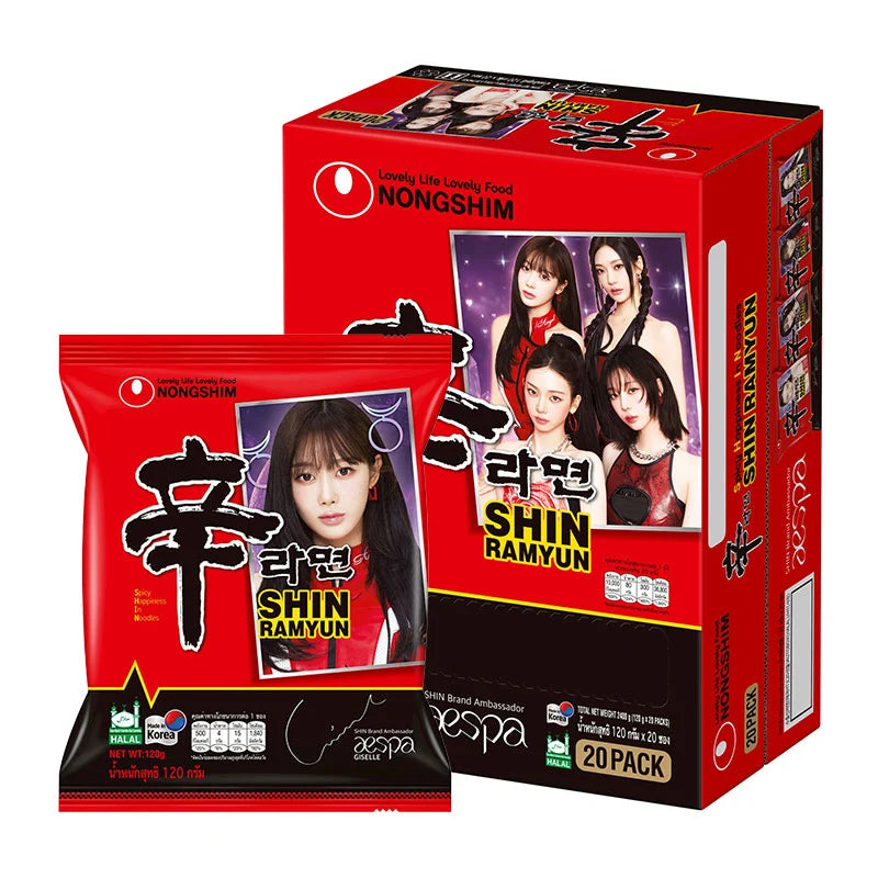 NONGSHIM SHIN RAMYUN NOODLE SOUP 120g x20