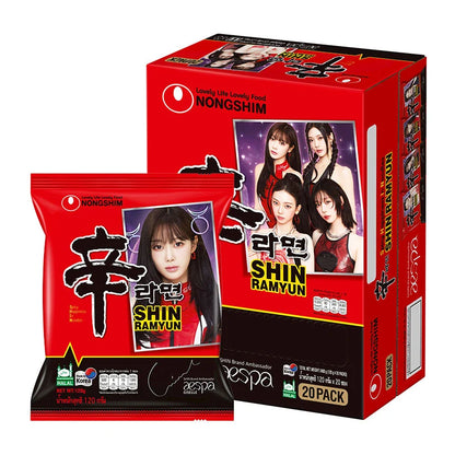 NONGSHIM SHIN RAMYUN NOODLE SOUP 120g x20