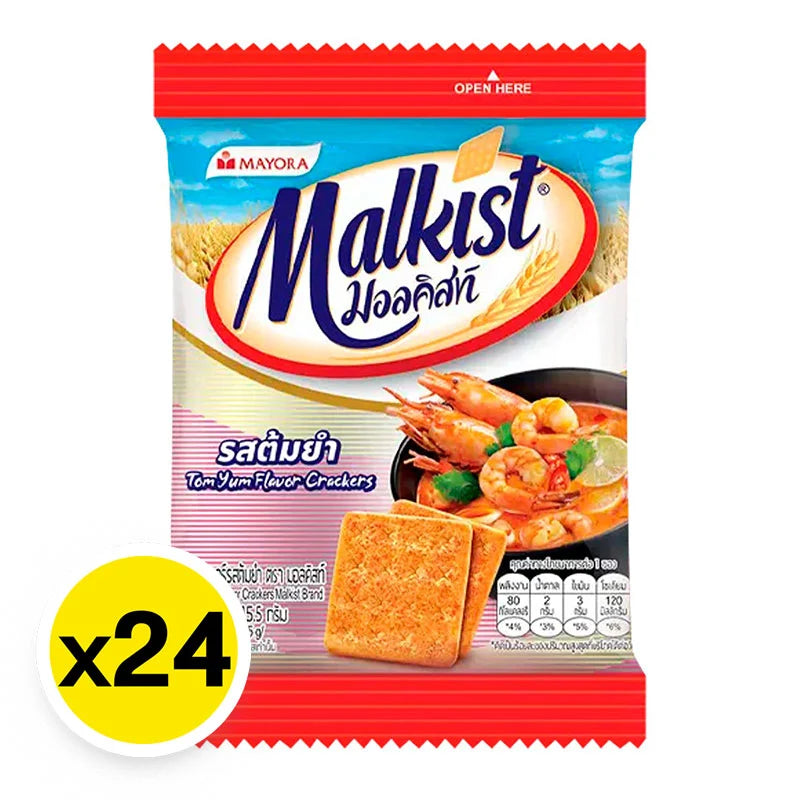 Malkst Malkist Cracker Tom Yum 15.5g