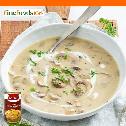 Mica Sliced Champignon Mushroom In Brine 400g