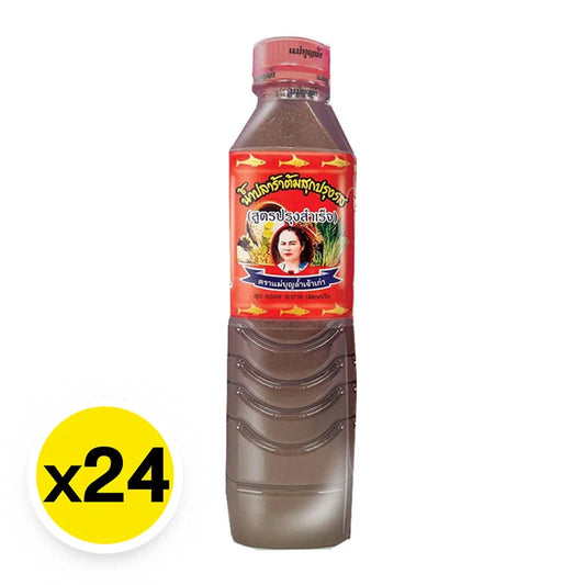 Fermented beverage by MAEBOONLAM in a 400ml bottle, displayed alongside 24 bottles in the package, with clear labeling.