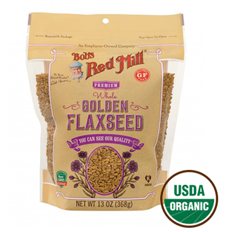 Bob's Red Mill Organic Flaxseeds Golden