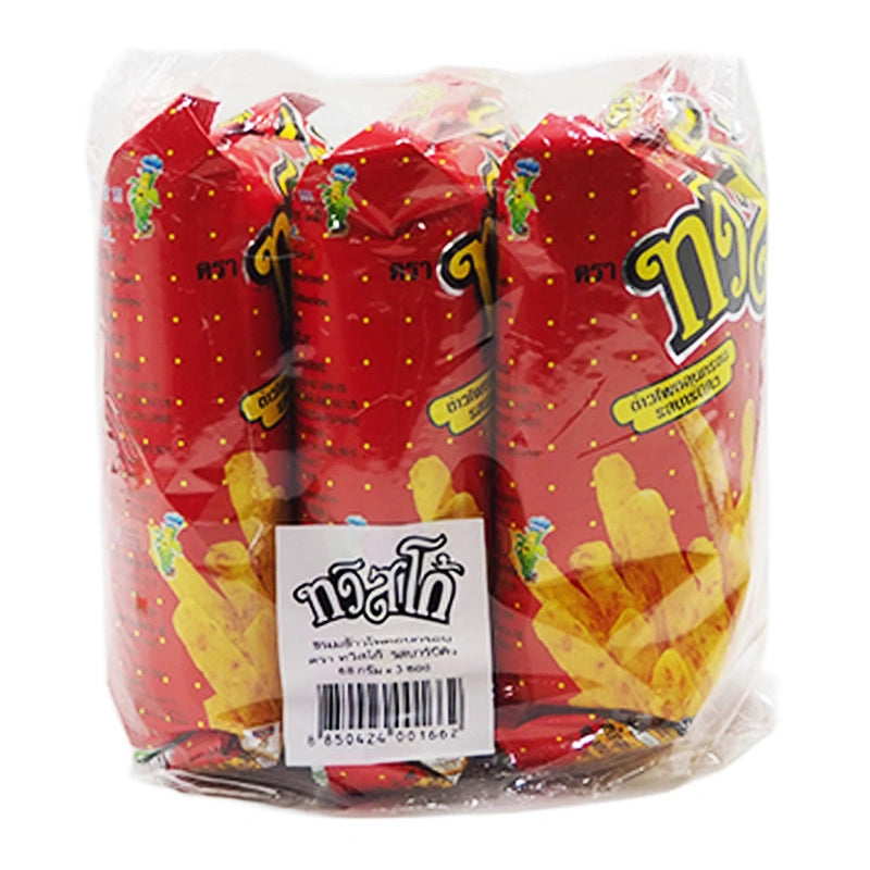 Twistko Corn Snack BBQ 68g x3