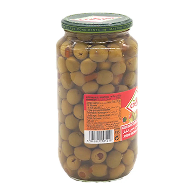 Crespo Green Olives Stuffed 907g