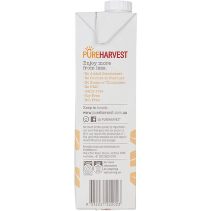 Pureharvest Oat Milk Organic Unsweetened