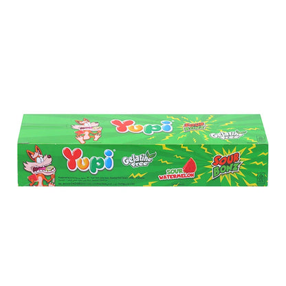 Yupi Gummy Sour Bonz Watermelon 10g x12
