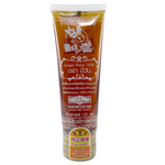 Jar of Bee One Longan Honey with a golden hue, showcasing smooth honey inside a clear glass container.