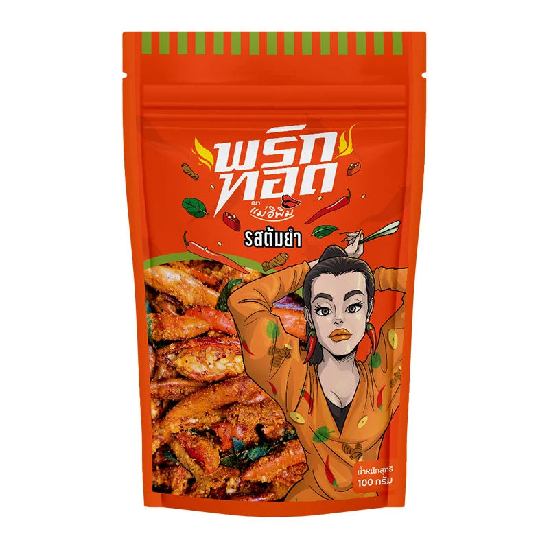 MAE E PIM Chili Snacks Tomyum Flavour 100g