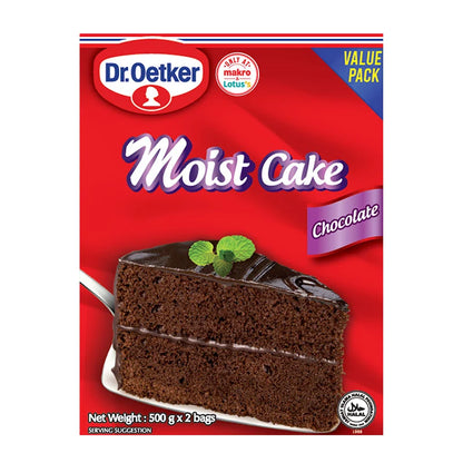 DR.OETKER Moist Cake Chocolate Mix 500g x2