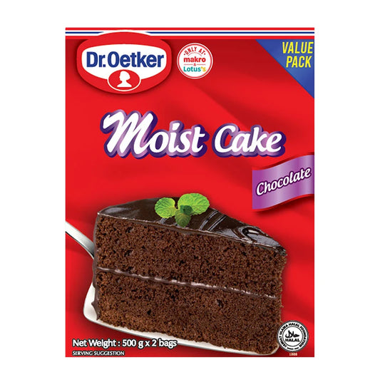 DR.OETKER Moist Cake Chocolate Mix 500g x2