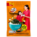 Taokaenoi Topping Salmon confectionery snack in a crispy, seafood-flavored snack package with salmon topping visible.