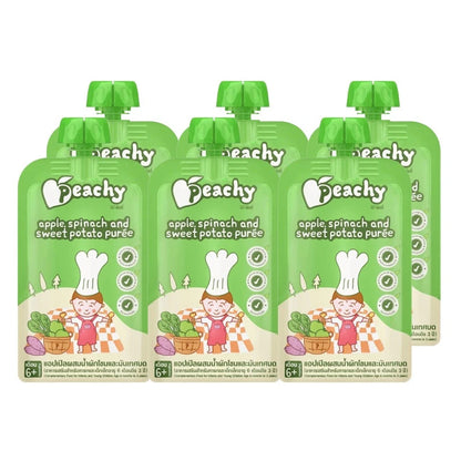 PEACHY Great Value Set Fruit And Vegetable Flavors 6 Bags