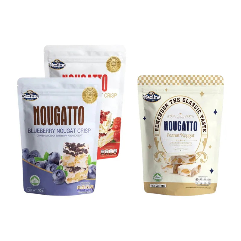 Nezline [3 Packs 100 Baht] () Nougatto Nougat Crisp Nougat 50g