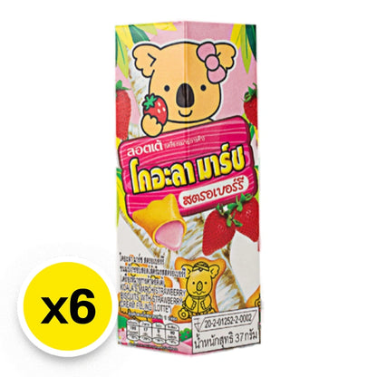 Koalas March Biscuit Strawberry 37g x6