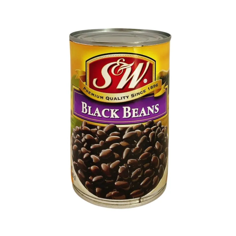 S&W Black Beans In Brine (15 Oz.) . Black Beans (15 Oz.) 425g