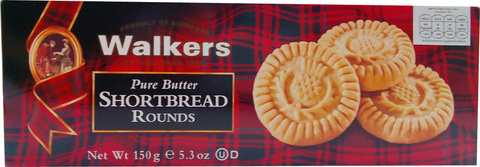 Walkers Butter Shortbread Rounds
