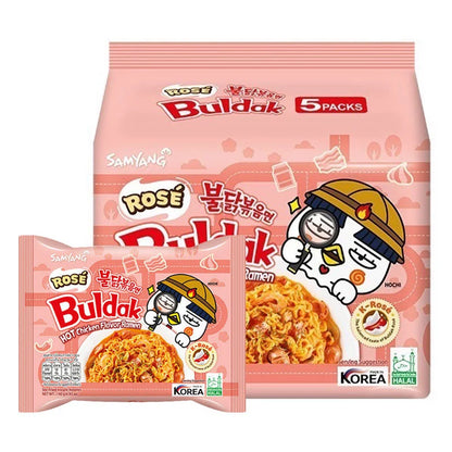 SAMYANG Buldak Rose Ramen 5 Bags 140g