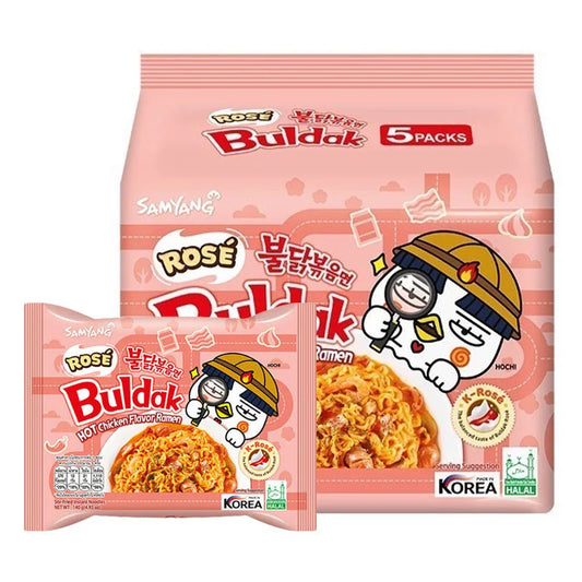 SAMYANG Buldak Rose Ramen 5 Bags 140g