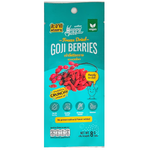 Happy Mate freeze-dried goji berries, healthy confectionery snacks with vibrant red berries and natural texture.