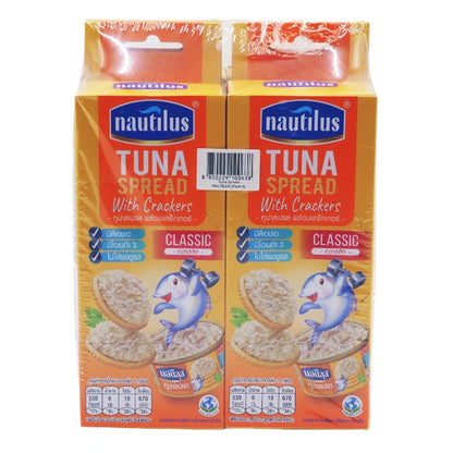 Nautilus Tuna Spread With Cracker 85g x4