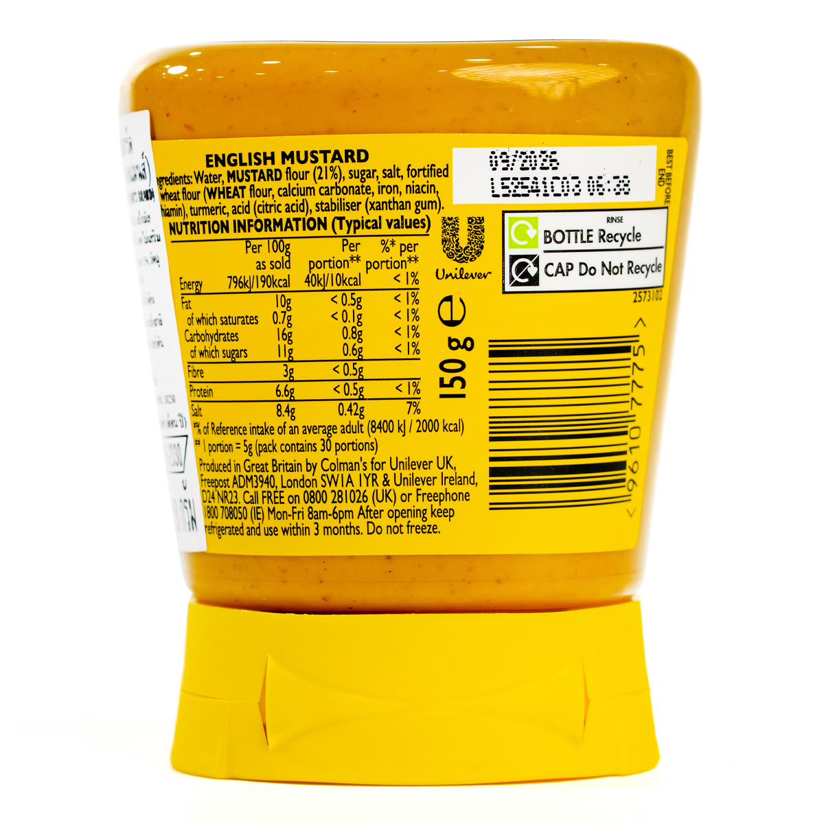 Colman's English Squeezable Mustard
