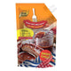 PURE FOODS Sweet Chilli BBQ Sauce 800g bottle, showcasing the vibrant red sauce inside a clear glass container.