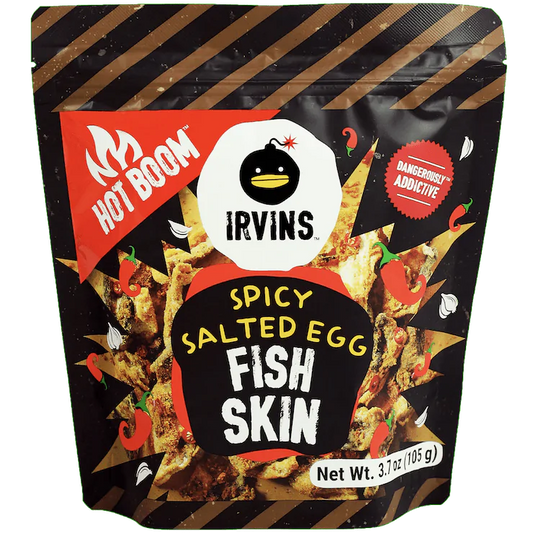 Irvins Fish Skin Salted Egg Spicy
