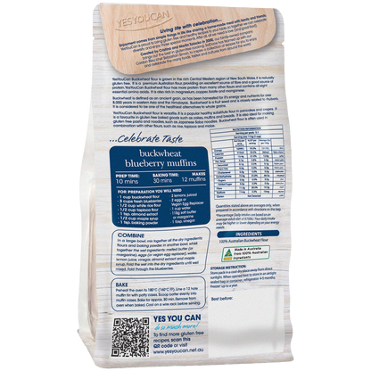 Yes You Can Premium Aus Buckwheat Flour