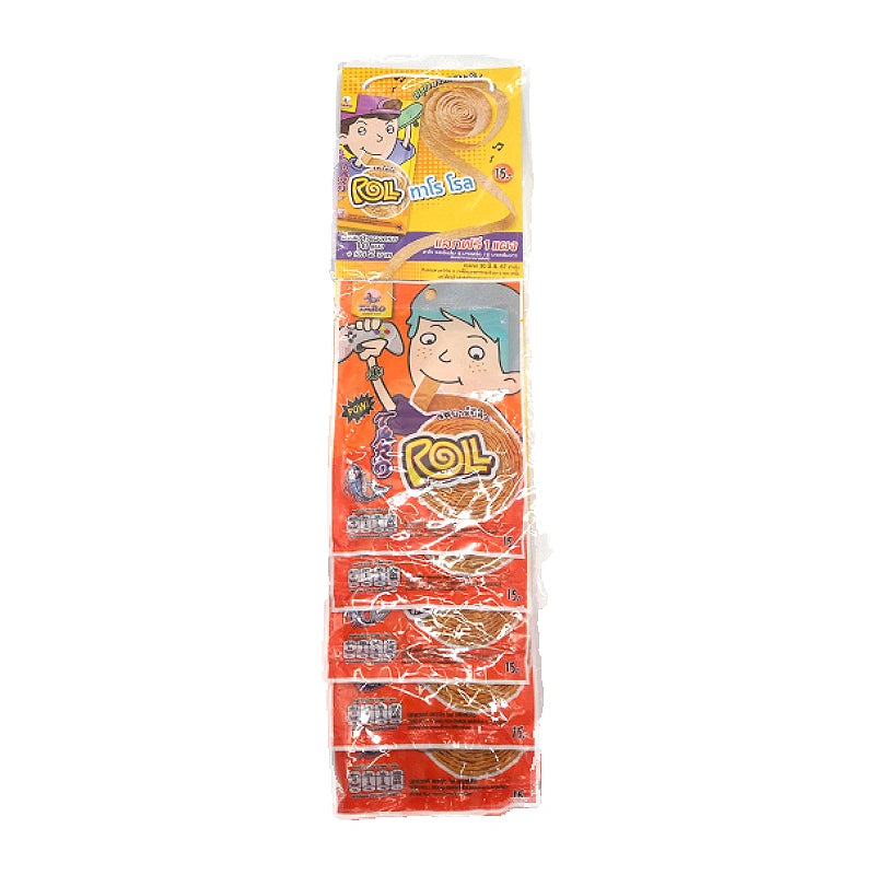 Taro Roll Fish Snack BBQ Flavoured 13g x6